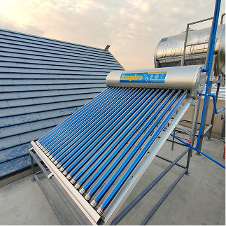 Lắp máy nước nóng năng lượng mặt trời