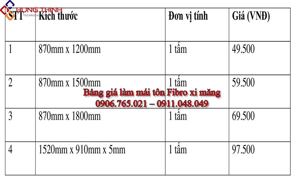 Bang-gia-lam-mai-ton-fibro-xi-mang