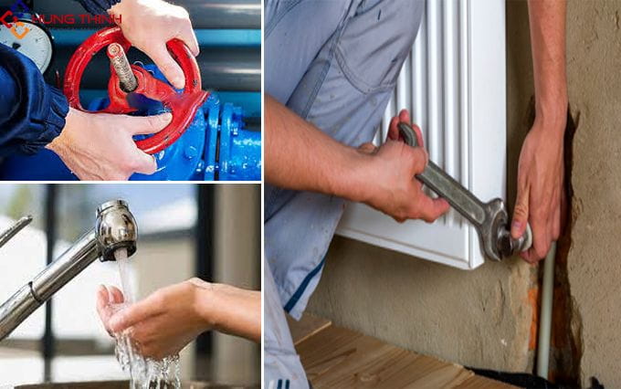 Cách sửa đường ống nước âm tường bị rò rỉ Đơn Giản