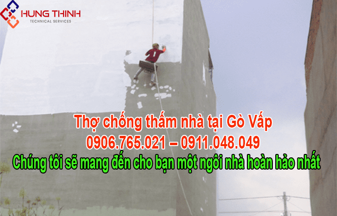 Thợ chống thấm tại quận Gò Vấp – Chuyên nghiệp
