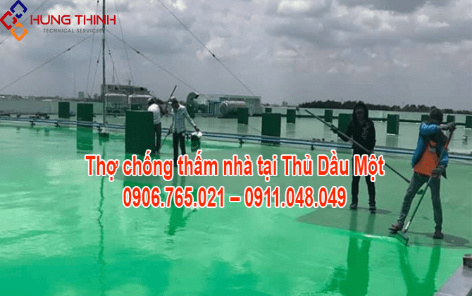 Thợ chống thấm Thủ Dầu Một – Chuyên nghiệp – Triệt để