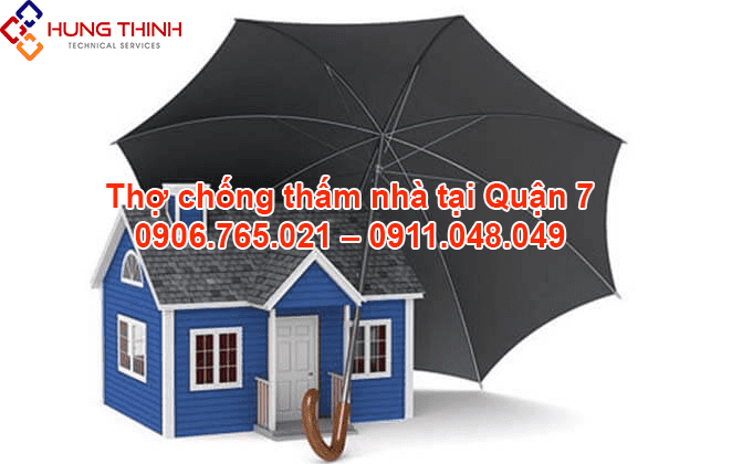 Thợ chống thấm tại quận 7 – Giá Tốt – Chuyên Nghiệp