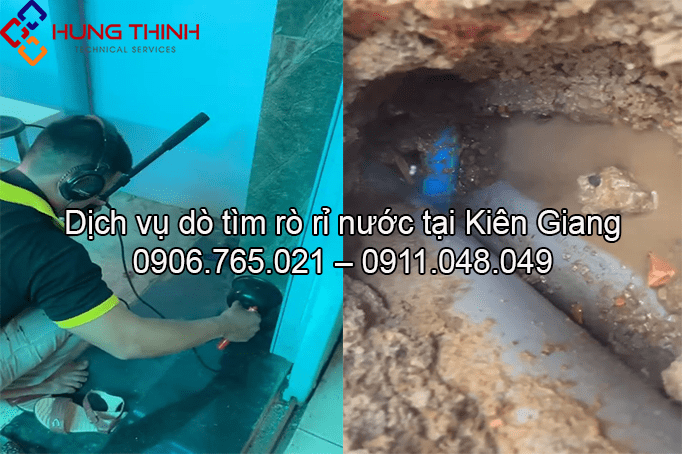 Dò tìm rò rỉ nước tại Kiên Giang – Uy Tín, Chuyên Nghiệp