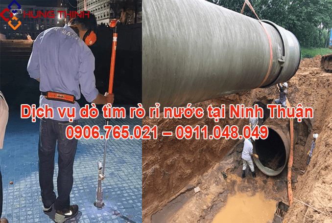 Dò tìm rò rỉ nước tại Bình Phước
