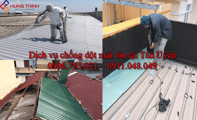 Thợ chống dột mái tôn tại Tân Uyên – Chuyên nghiệp
