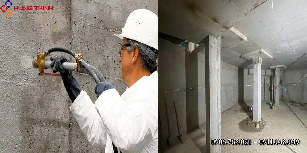 Chống thấm tầng hầm – Hiệu quả – Chuyên nghiệp