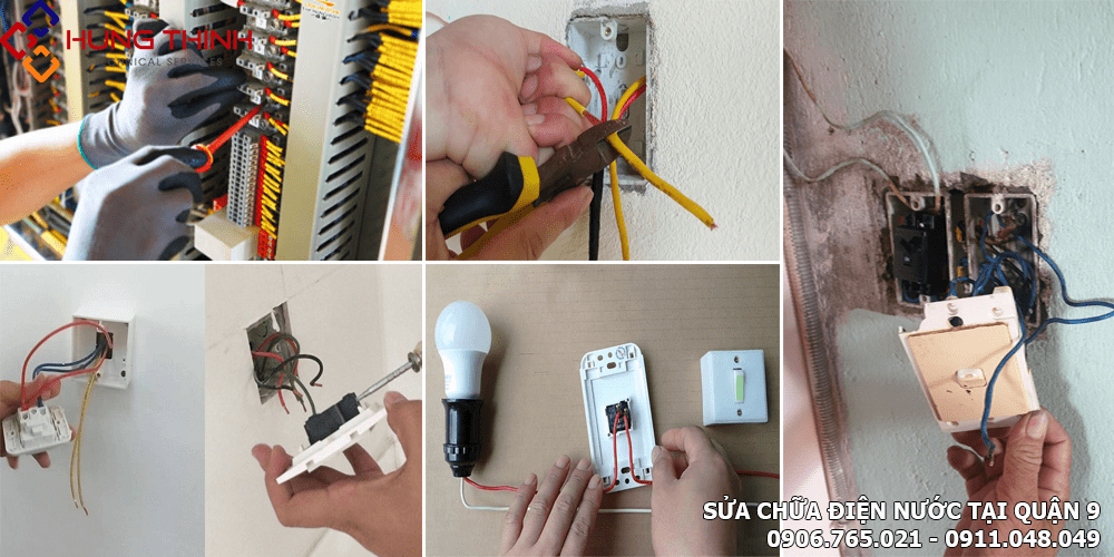 Thợ sửa điện nước tại quận 9 24h – Gọi Liền, Có Ngay