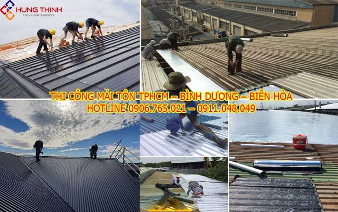 Bảng giá làm mái tôn trọn gói theo m2 – Mới 2025