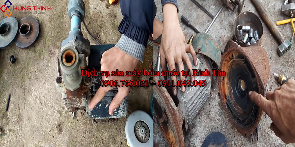 Thợ sửa máy bơm nước quận Bình Tân