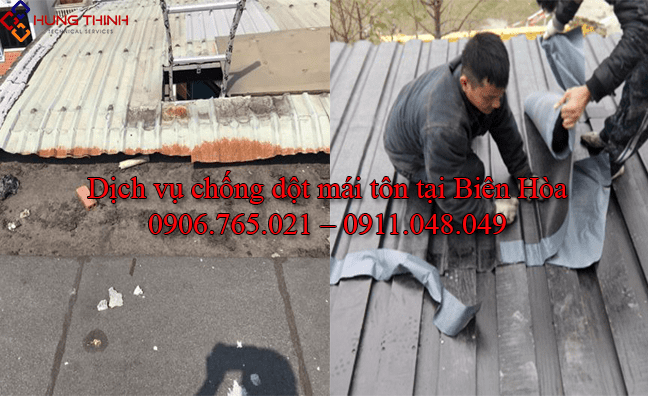 Thợ chống dột mái tôn tại Biên Hòa – GIÁ RẺ, Triệt Để