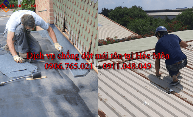 Thợ chống dột mái tôn tại huyện Hóc Môn – Rẻ, Chất Lượng