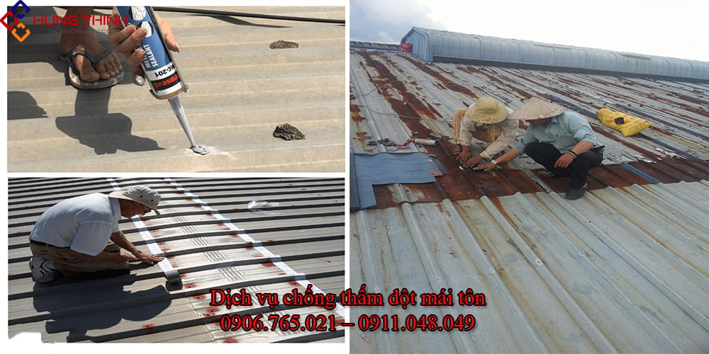 Thợ chống dột mái tôn – Triệt để 100%