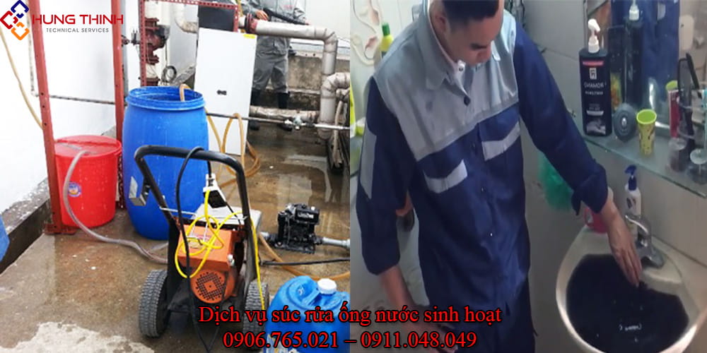 Bảng giá súc rửa đường ống nước sinh hoạt – Mới nhất 2026