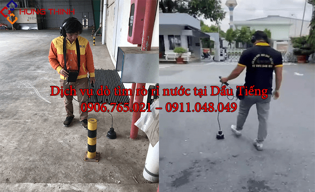 Dịch vụ dò tìm rò rỉ nước ngầm tại Dầu Tiếng