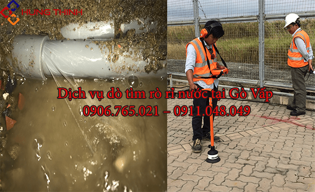 Dịch vụ dò tìm rò rỉ nước tại quận Gò Vấp