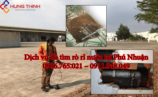 Dịch vụ dò tìm rò rỉ nước tại quận Phú Nhuận TPHCM