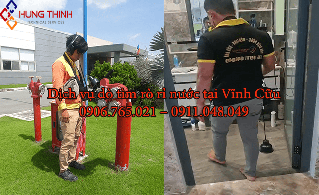 Dịch vụ dò tìm rò rỉ nước tại huyện Vĩnh Cữu – Đồng Nai