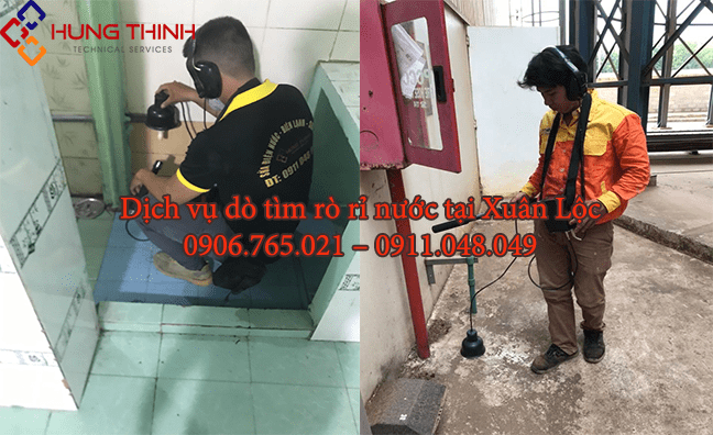 Dịch vụ dò tìm rò rỉ nước tại huyện Xuân Lộc – Đồng Nai