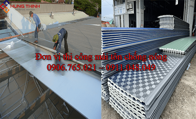 Hướng dẫn cách lợp mái tôn chống nóng chuyên nghiệp