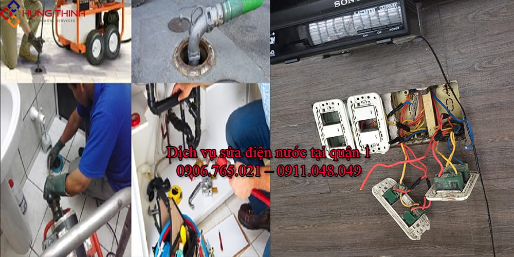 Thợ sửa điện nước tại quận 1 – Chỉ từ 100k, Uy Tín