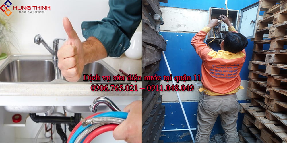 Thợ sửa điện nước tại quận 11 – Chất Lượng, Chỉ Từ 100k