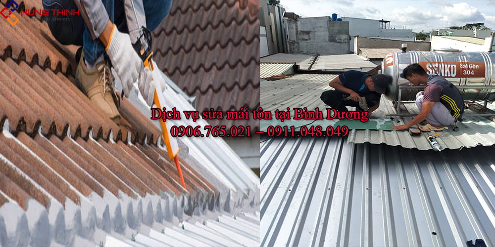 Sửa mái tôn tại Bình Dương – Triệt để, Chuyên Nghiệp