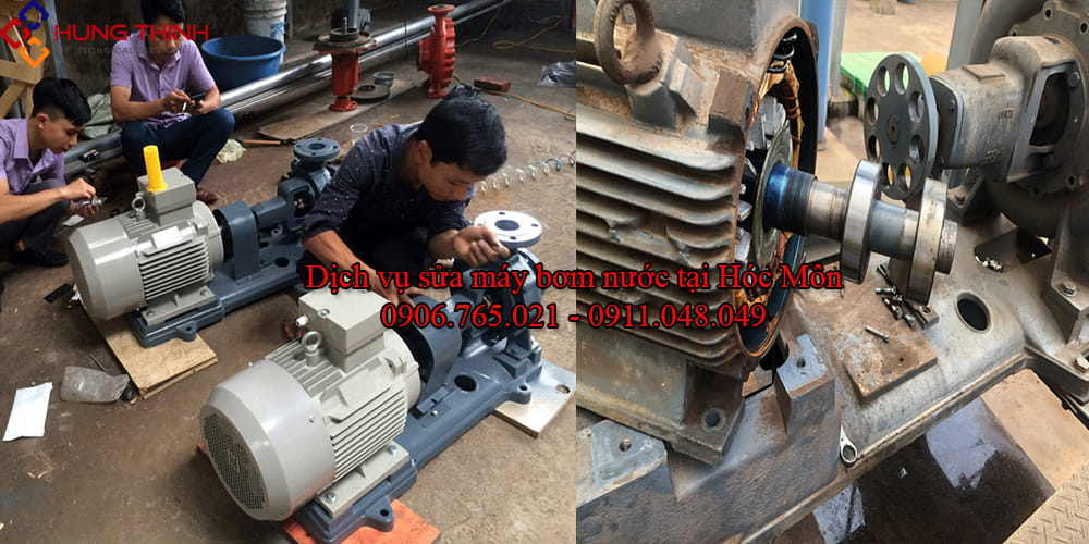 Sửa chữa máy bơm nước tại Hóc Môn