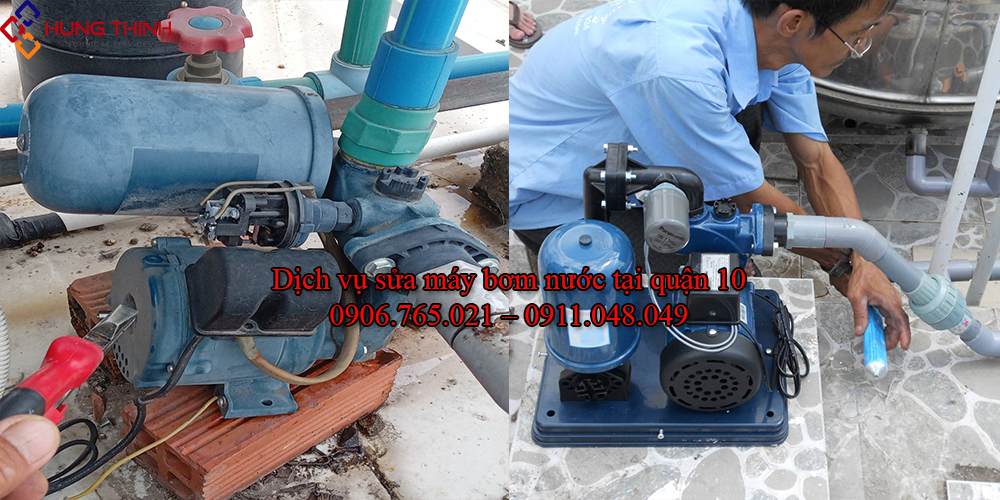 Thợ sửa máy bơm nước quận 10