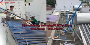 Sửa máy nước nóng năng lượng mặt trời tại Dĩ An