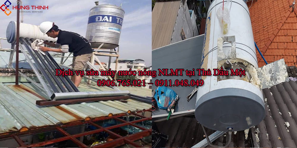 Sửa máy nước nóng năng lượng mặt trời tại Thủ Dầu Một