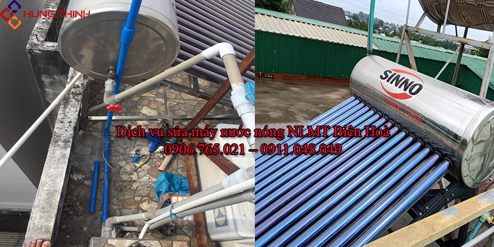 Sửa máy nước nóng năng lượng mặt trời tại Biên Hòa