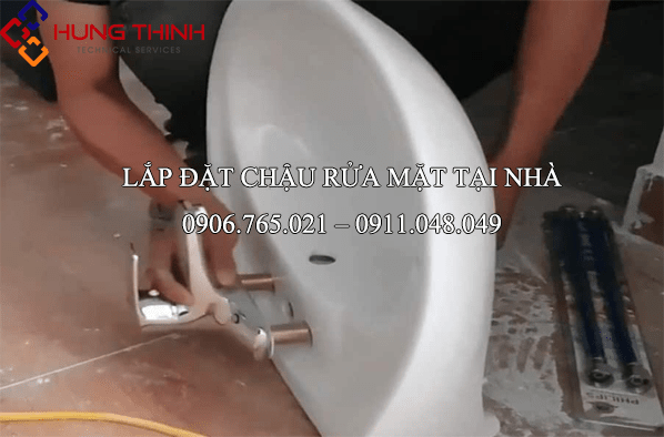 Hướng dẫn cách lắp bồn rửa mặt đơn giản tại nhà