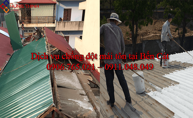 Thợ chống dột mái tôn tại Bến Cát – Uy Tín, GIÁ TỐT