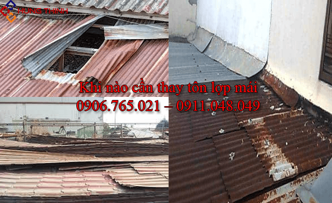 Khi nào cần thay tôn lợp mái? Nhận biết hư mái tôn?