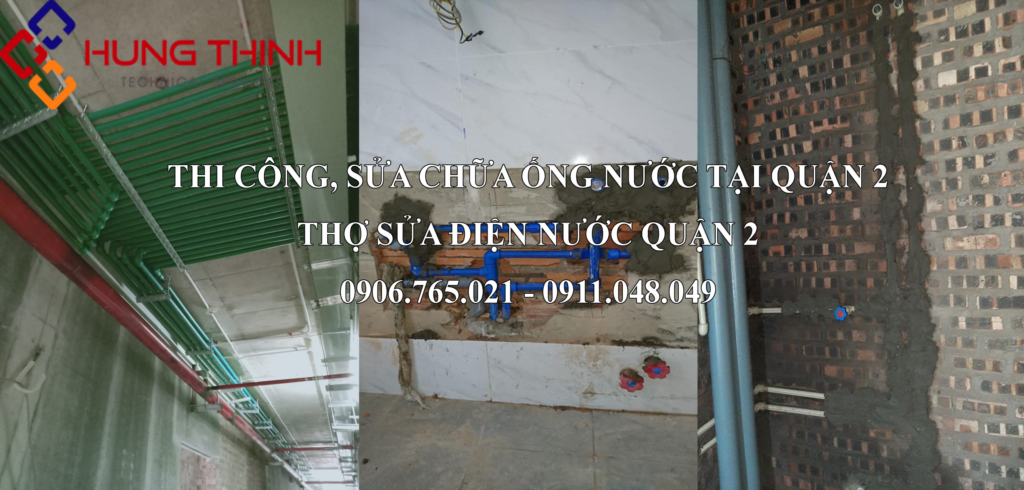Thợ sửa điện nước tại nhà Quận 2 – An Toàn, Tận tâm