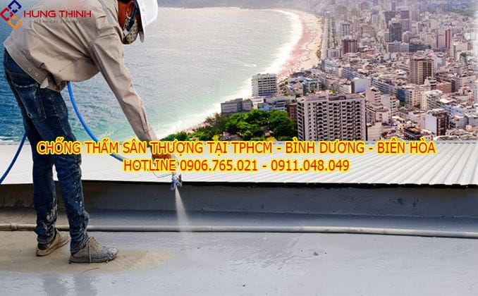 Báo giá chống thấm sân thượng – MỚI 2024