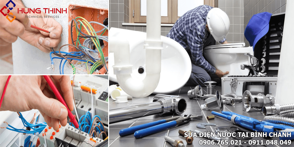 Thợ sửa điện nước tại huyện Bình Chánh – TIẾT KIỆM chi phí