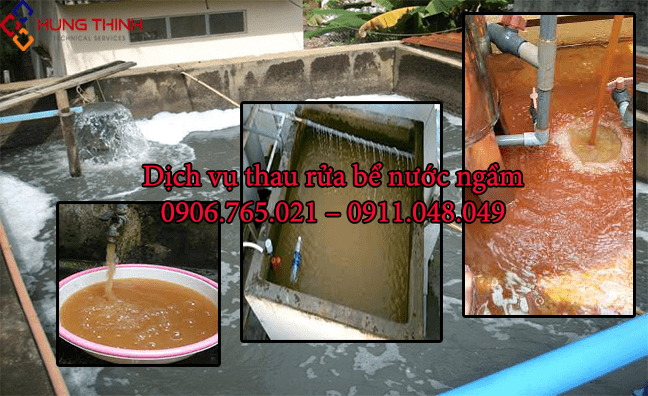 Tại sao phải thau rửa bể nước ngầm định kỳ?