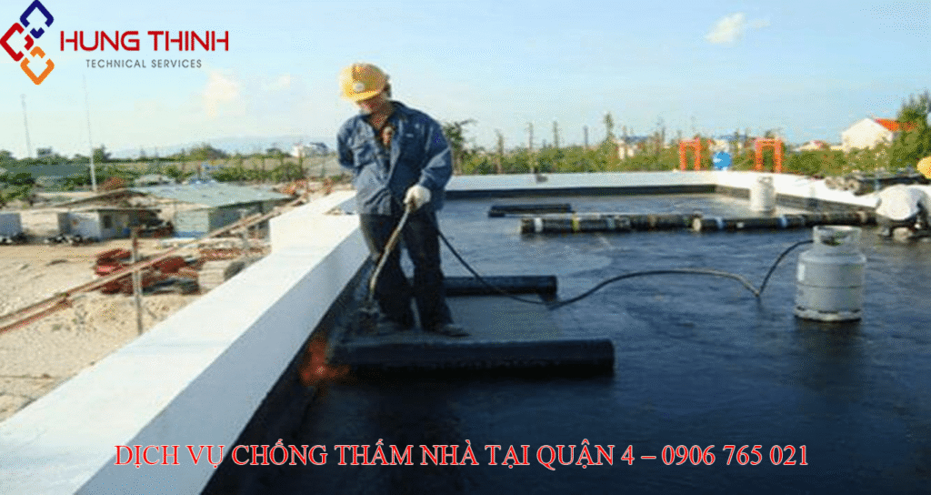 Thợ chống thấm Điện Nước Hưng Thịnh tại quận 4 kinh nghiệm - trách nhiệm - uy tín