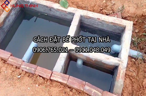 Hướng dẫn cách đặt đường ống bể phốt đúng kỹ thuật