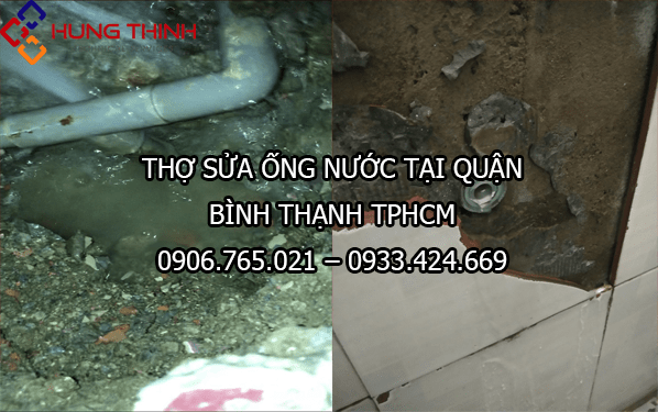 Thợ sửa ống nước quận Bình Thạnh