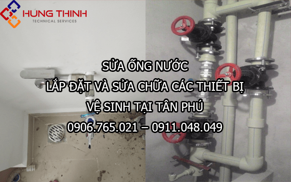 Thợ sửa ống nước tại quận Tân Phú