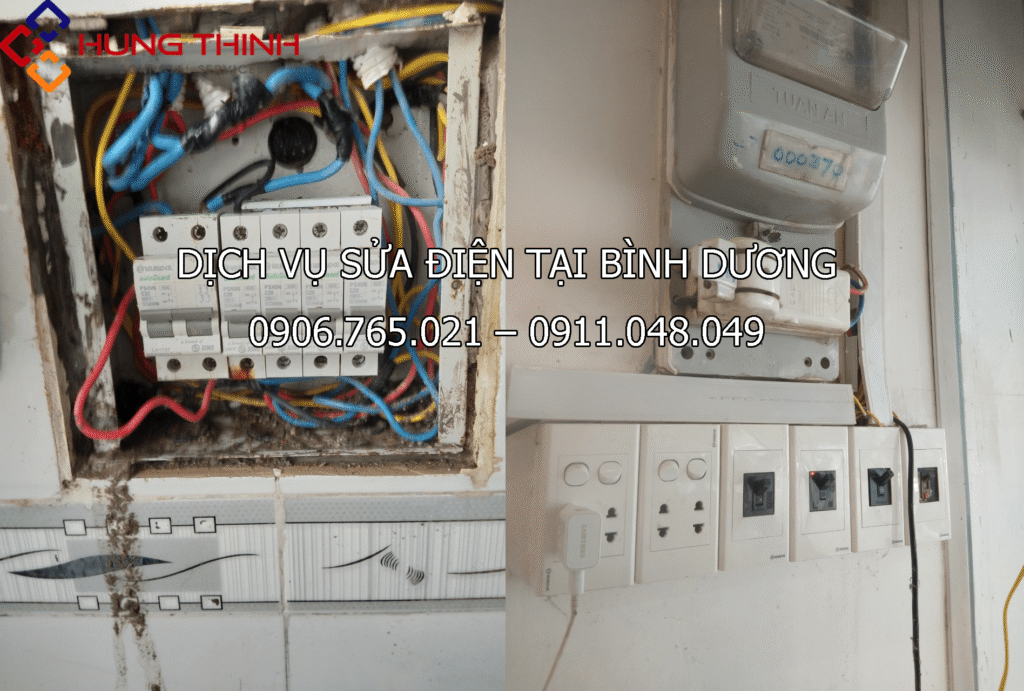 Thợ điện nước tại Bình Dương