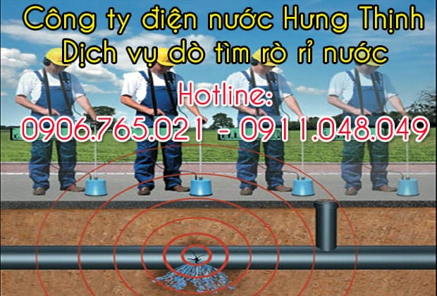 Kiểm tra rò rỉ, chống thất thoát nước trong nhà