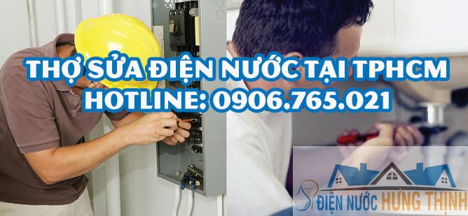 Thợ sửa điện nước giá rẻ tại TPHCM
