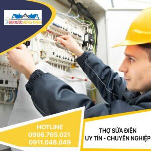 Thợ sửa điện tại nhà – Nhanh chóng, Chuyên nghiệp