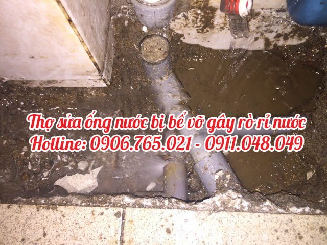 Bể ống nước trong nhà phải xử lý thế nào?