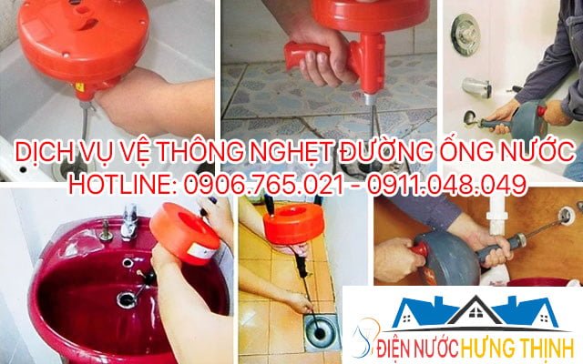 thông nghẹt đường ống nước